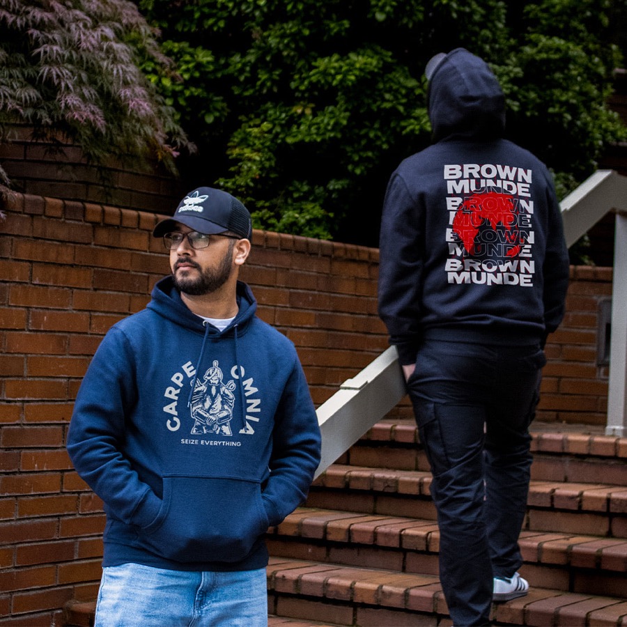 Brown Munde apparel product photography